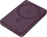 BlueBuilt Wireless Powerbank mit Qi2.2 und MagSafe 10.000 mAh mit Schnellladen 25 Watt Rot