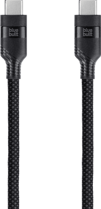 BlueBuilt USB-C-Kabel 240 W 2 m Nylon Schwarz