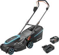 GARDENA PowerMax 37/36V P4A Solo 4,0-Ah-Akku (2x) Starterset