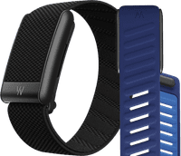WHOOP 5.0 Peak Black Subscription 1 Year + WHOOP 5.0 SportFlex Band Blue