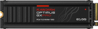 SANDISK Optimus GX PRO 8100 8TB PCIe 5.0 NVMe-SSD mit Kühlkörper