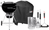 Weber Master-Touch Premium E-5770 Schwarz Starterset