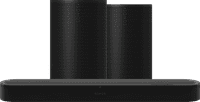 Sonos Beam Ultra Schwarz + 2x Era 100 SL Schwarz