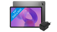Lenovo Idea Tab 11 Zoll 256GB WLAN Grau mit Stylus + BlueBuilt Ladegerät