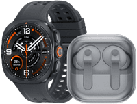 Samsung Galaxy Watch Ultra 2 5G Titanium Black 47mm + Samsung Galaxy Buds4 Pro White