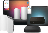 Philips Hue Play Wallwasher Weiß Doppelpack + HDMI Sync Box 4K