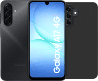Samsung Galaxy A17 128GB Schwarz 4G + BlueBuilt Backcover Schwarz