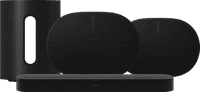 Sonos Beam Ultra Schwarz + Sonos Sub Mini + 2x Era 300 Schwarz