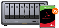 UGREEN NASync DXP8800 Plus + Seagate IronWolf 8TB 4-pack