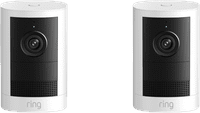 Ring Außenkamera Akku 2. Generation Weiß Doppelpack