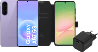 Samsung Galaxy A57 256GB Lila 5G + Basis-Zubehörset