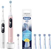 Oral-B iO Series 6N Doppelpack Weiß + Rosa Vorteilspack