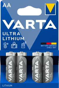 VARTA Ultra Lithium AA Blister 4 Units