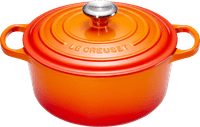 Le Creuset Signature Runder Bräter 26 cm Ofenrot