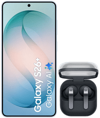Samsung Galaxy S26 Plus 256GB Light Blue 5G + Samsung Galaxy Buds4 Pro Black