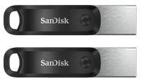 SanDisk iXpand GO Flash Drive 3.0 128GB Duo Pack