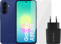 Samsung Galaxy A27 256GB Blau 5G + Basis-Zubehörset