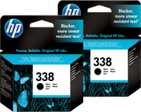HP 338 Cartridges Black Duo Pack
