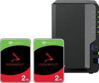 Synology DS225+ + Seagate Ironwolf 2 TB Doppelpack