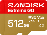 SANDISK Extreme GO microSDXC 512GB 240 MB/s