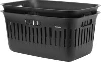 Brabantia Collect-It Wäschekorb 40 Liter - 2er-Set - Black