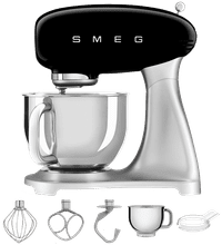 SMEG SMF02BLEU Schwarz