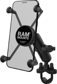 RAM Mounts U-Bolt Phone Mount Motorcycle Handlebar Large