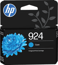 HP 924 Patrone Cyan