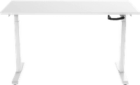Euroseats Hand Crank Desk 160x80 White/White