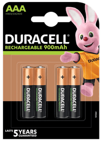 AAA-Batterien Duracell Recharge Ultra 4 Stück