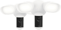 Ring Floodlight Kamera Wired Pro 2. Generation Weiß Doppelpack