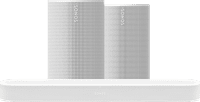 Sonos Beam Ultra Weiß + 2x Era 100 SL Weiß