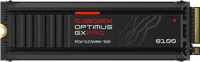 SANDISK Optimus GX PRO 8100 2TB PCIe 5.0 NVMe-SSD mit Kühlkörper