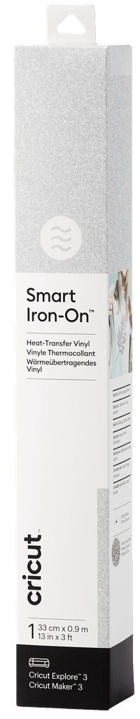 Cricut Smart Iron-on 33x91 Glitter Silber