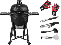Grill Guru Prime Satin Black Large Starterset