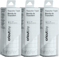Cricut Joy StandardGrip Transfer Tape 14x122 Transparent 3-Pack