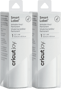 Beschreibbare Etiketten Cricut Joy Smart 14 x 122 Weiß 2er-Pack