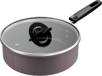 Tefal Ceramic Control Grey Schmorpfanne 24 cm + Deckel