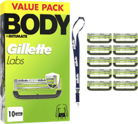 GilletteLabs Body Ersatzklingen (10 Stück)