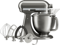 Kitchenaid 5KSM50PKVEMS Medallion Silber