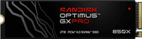 SANDISK Optimus GX PRO 850X 2TB NVMe-SSD mit Kühlkörper