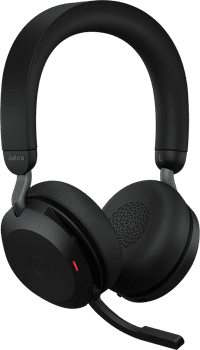 Jabra Evolve2 75 USB-A Kabelloses Office-Headset Schwarz