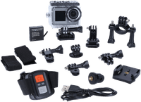 Rollei Action Camera 9S with Accessories