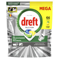 Dreft Dishwasher Tabs Platinum All In One Original - 66 units