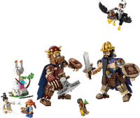 LEGO One Piece Dorry vs Brogy - Giants of Little Garden 75644