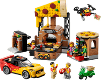 LEGO City Pizza-Liefererlebnis mit Fahrzeugen 60496