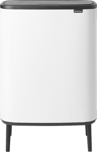 Brabantia Bo Touch Bin Hi Trash Can 2x 30L White