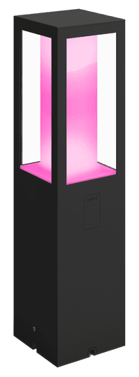 Philips Hue Impress Pedestal Lamp White and Color Black Low Expansion