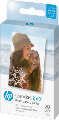 HP Sprocket ZINK Fotopapier 20er Pack