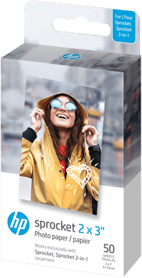 HP Sprocket ZINK Photo Paper 50-pack